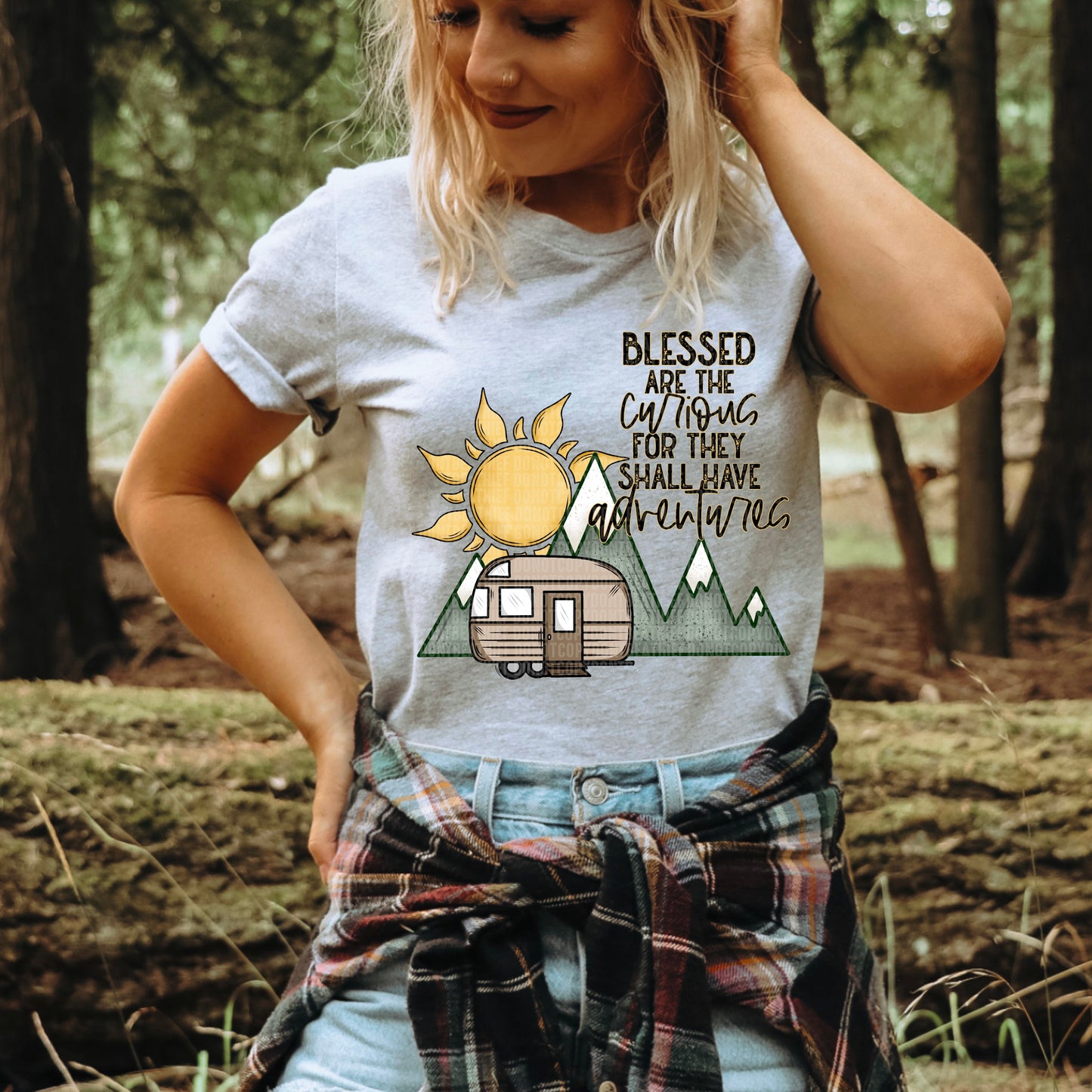 BLESSED ARE THE CURIOUS - DTF TRANSFER