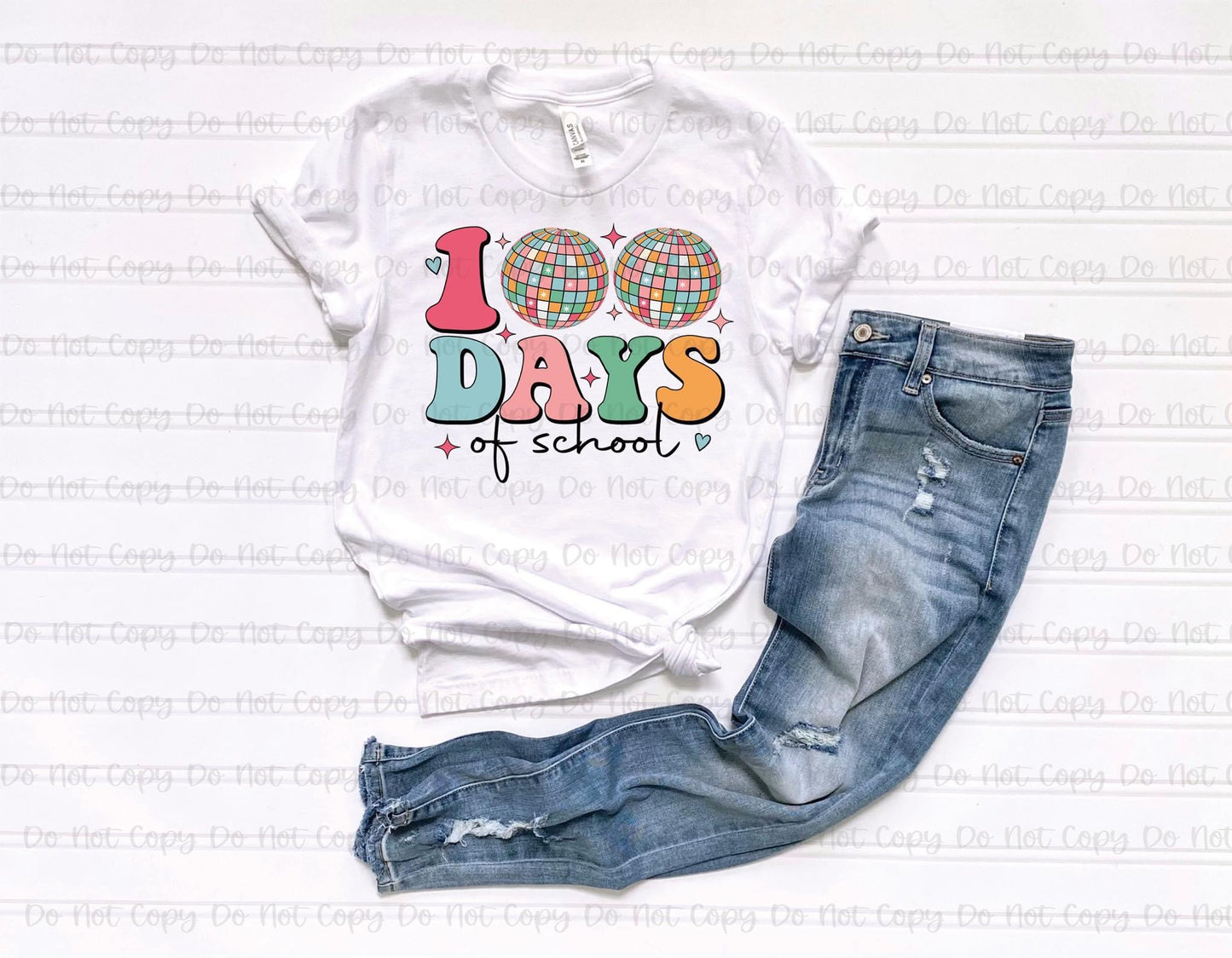 100 DAYS OF SCHOOL - DTF TRANSFER