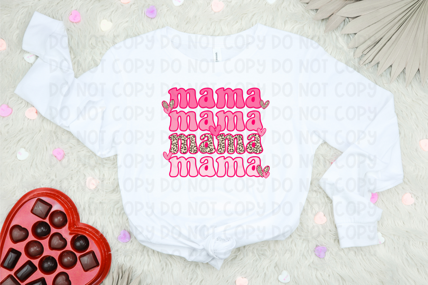 MAMA LEOPARD STACKED - DTF TRANSFER