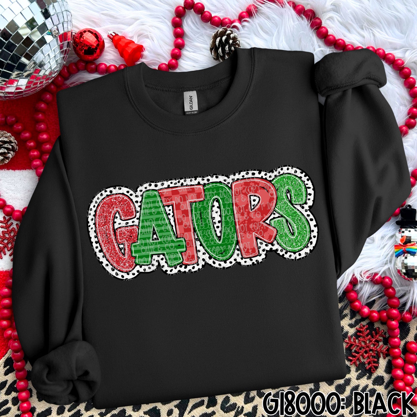 SCHOOL SPIRIT ALPHA CHRISTMAS - MOCKUP ONLY