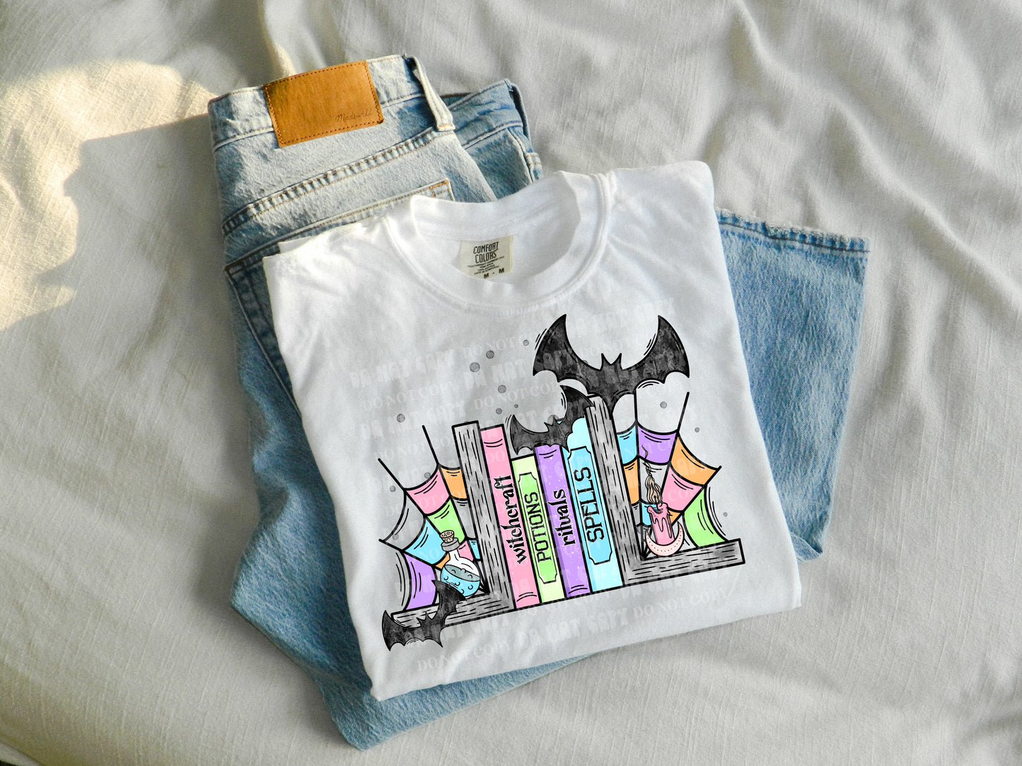 COLORFUL WITCHY SHELF - DTF TRANSFER