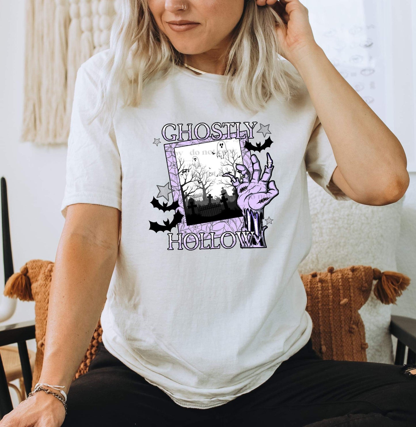 GHOSTLY HOLLOW - DTF TRANSFER