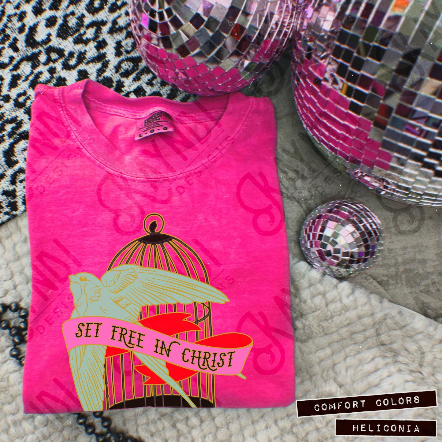 SET FREE IN CHRIST - DTF TRANSFER