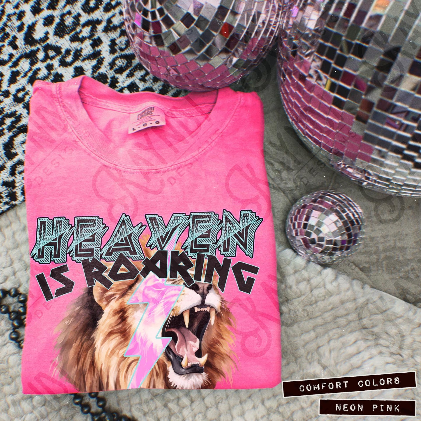 HEAVEN IS ROARING - DTF TRANSFER