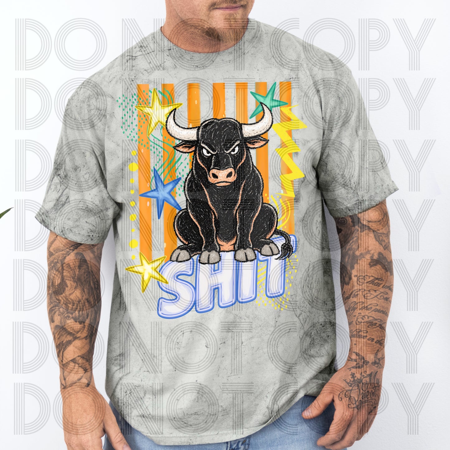 BULL SHIT BOY - DTF TRANSFER