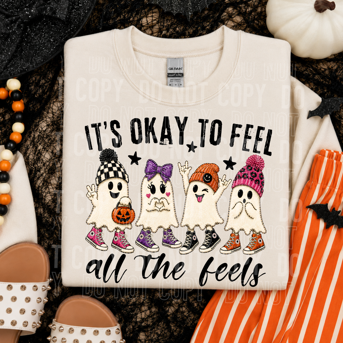 IT'S OKAY TO FEEL ALL THE FEELS - DTF TRANSFER