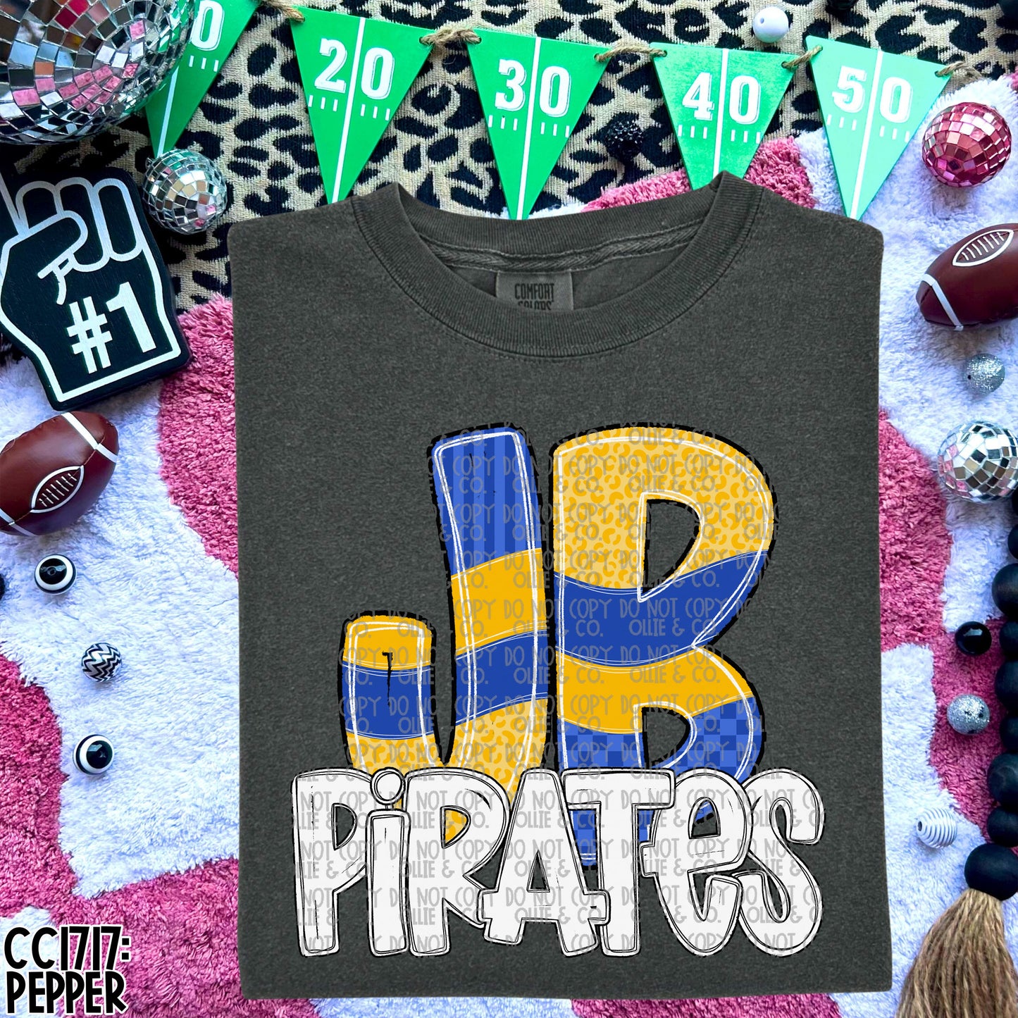 SCHOOL INITIAL NEW SCHOOL SPIRIT - MOCKUP ONLY
