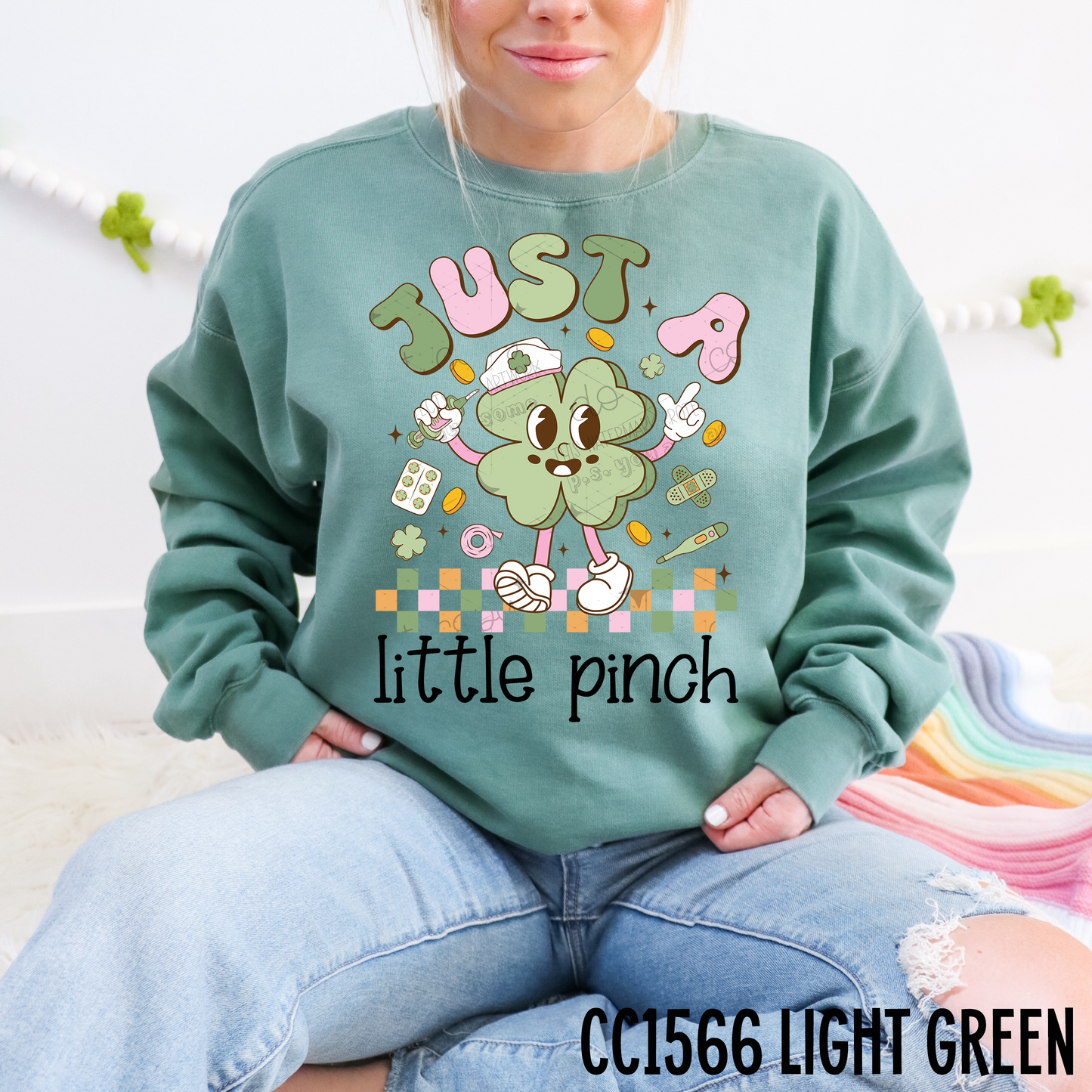 JUST A LITTLE PINCH - DTF TRANSFER