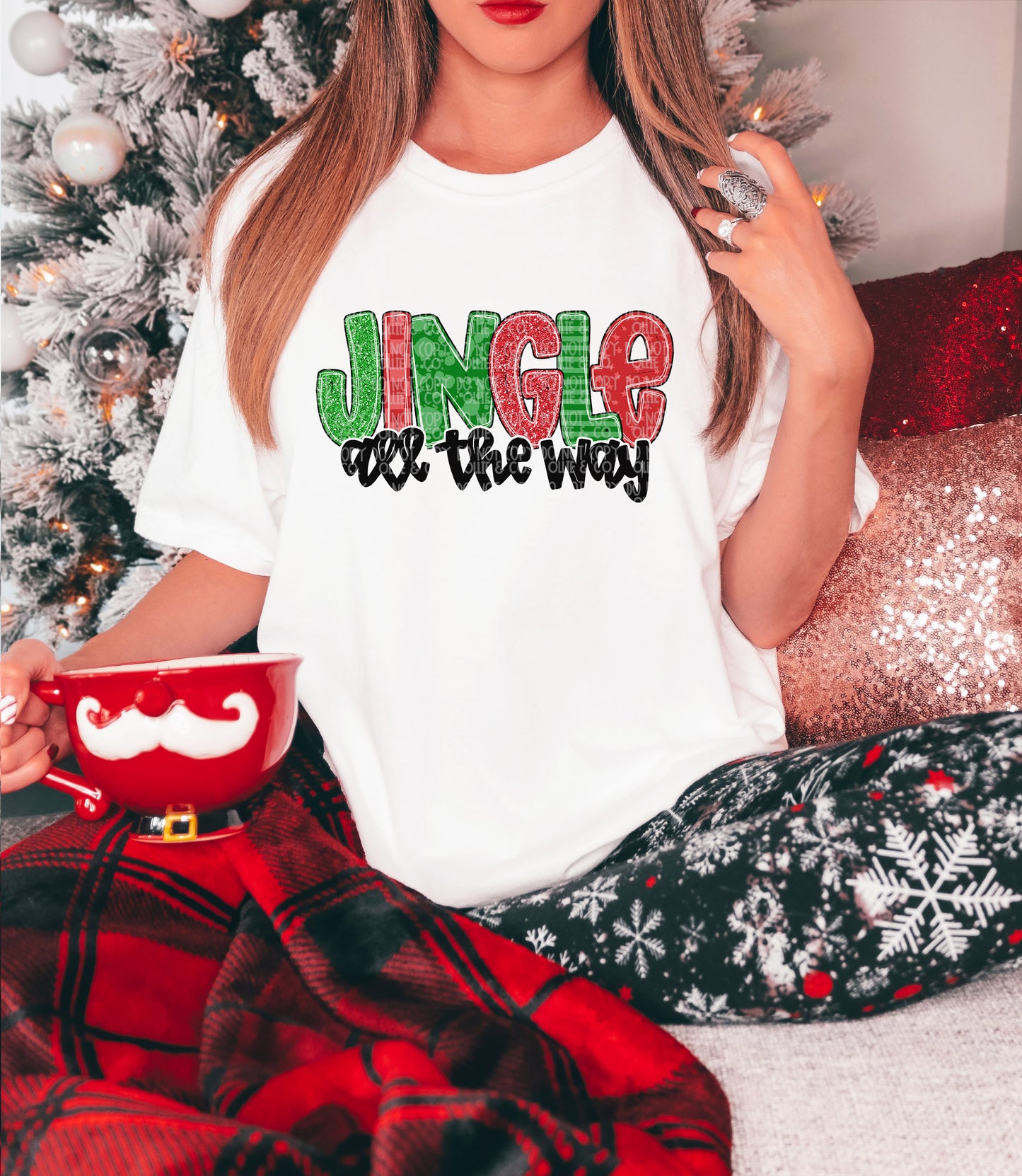 JINGLE ALL THE WAY - DTF TRANSFER