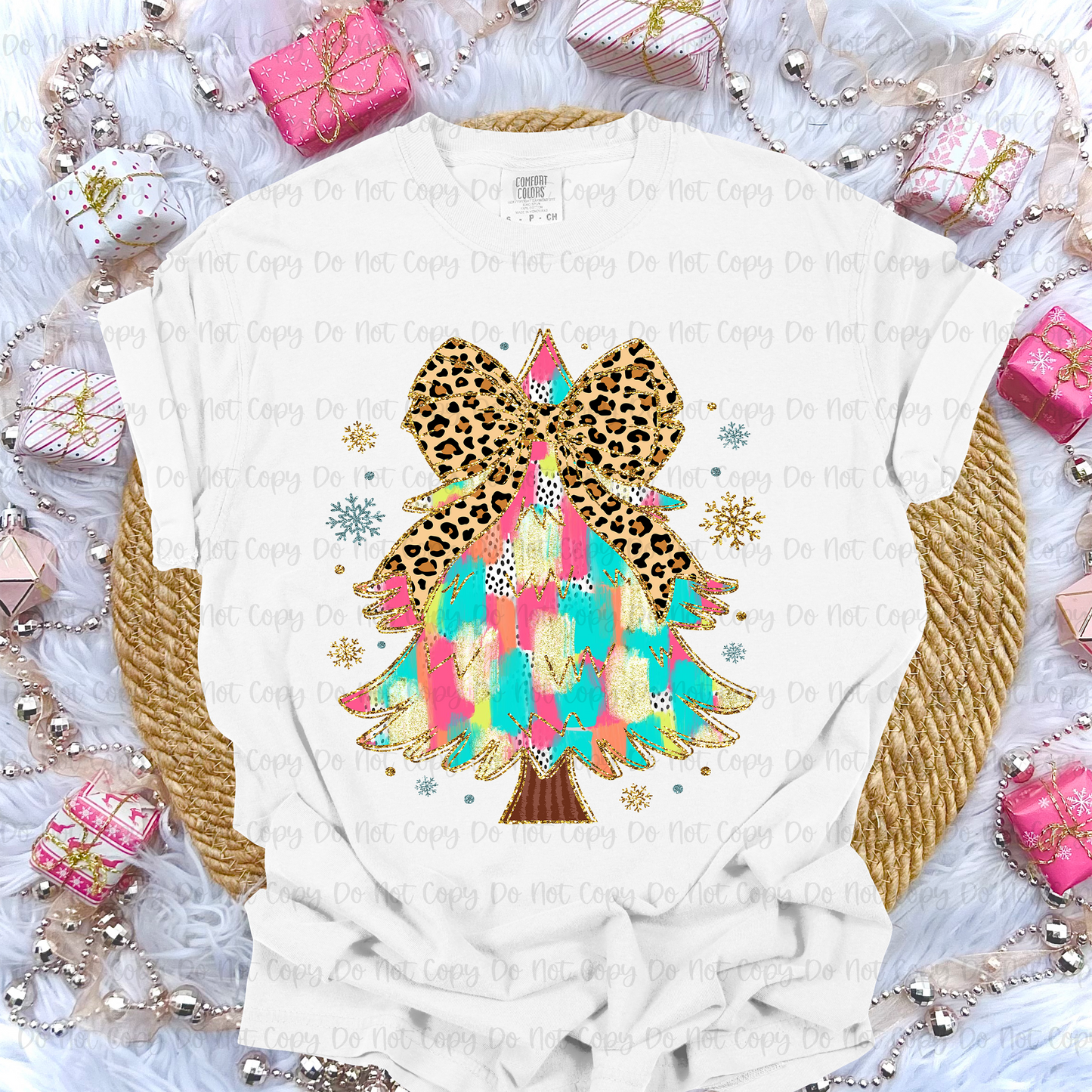 COQUETTE CHRISTMAS TREE - DTF TRANSFER