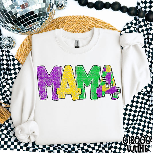 MARDI GRAS MAMA - DTF TRANSFER