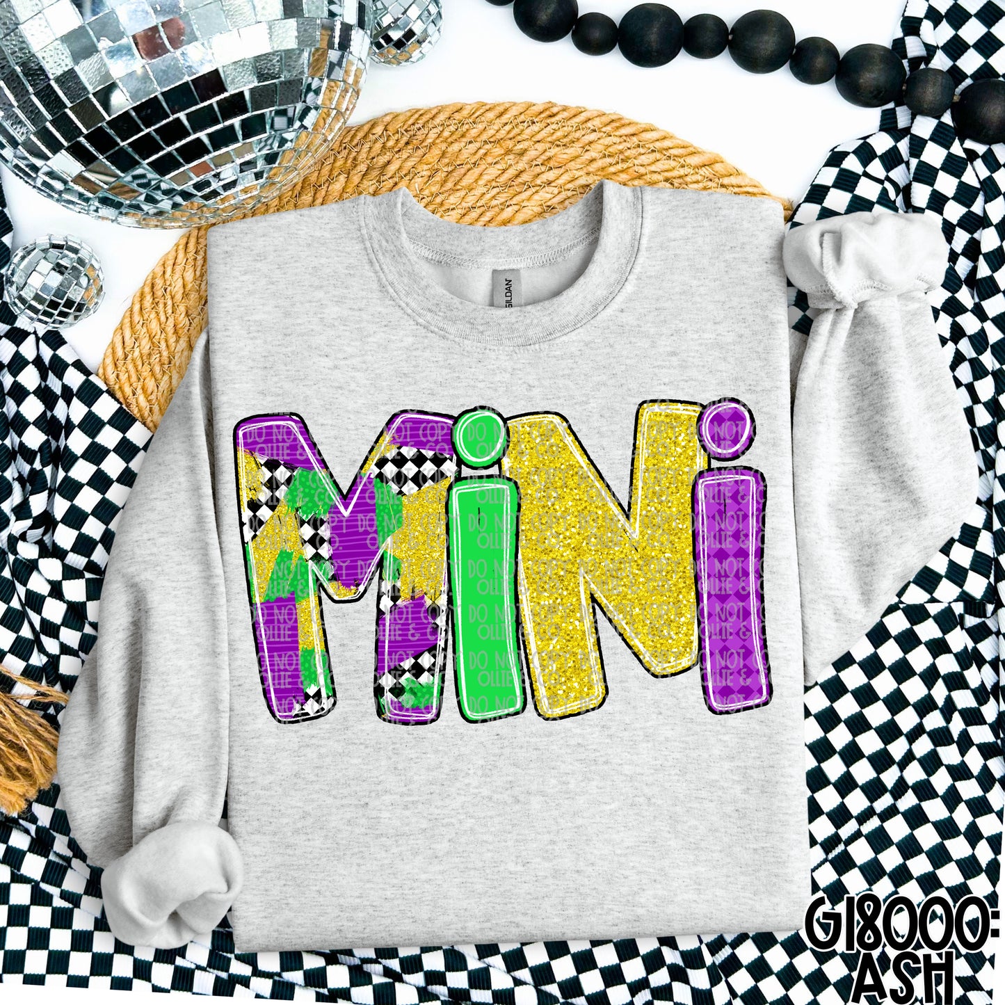 MARDI GRAS MINI - DTF TRANSFER