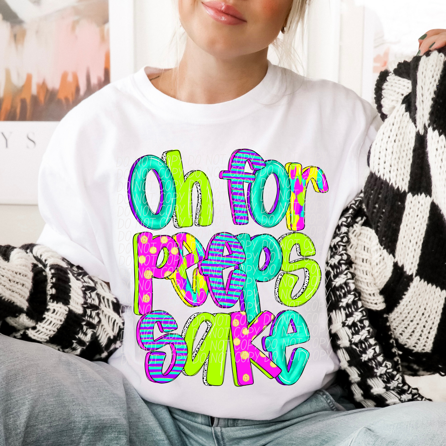 OH FOR PEEPS SAKE - DTF TRANSFER