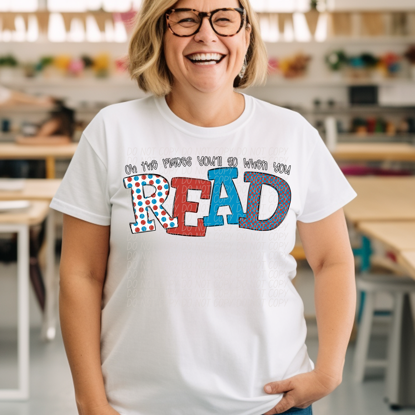 OH THE PLACE YOU'LL GO - DTF TRANSFER