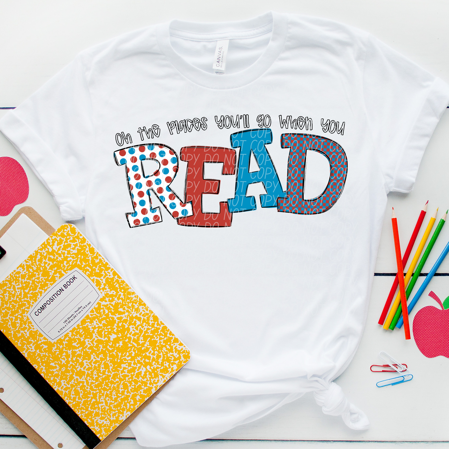 OH THE PLACE YOU'LL GO - DTF TRANSFER