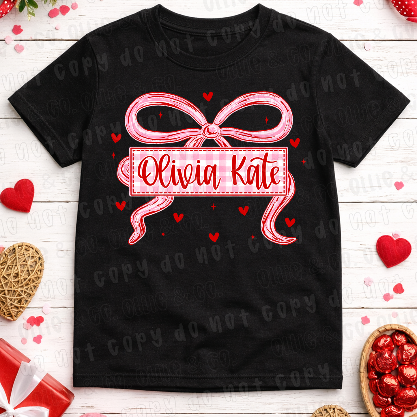 VALENTINE BOW - MOCKUP ONLY
