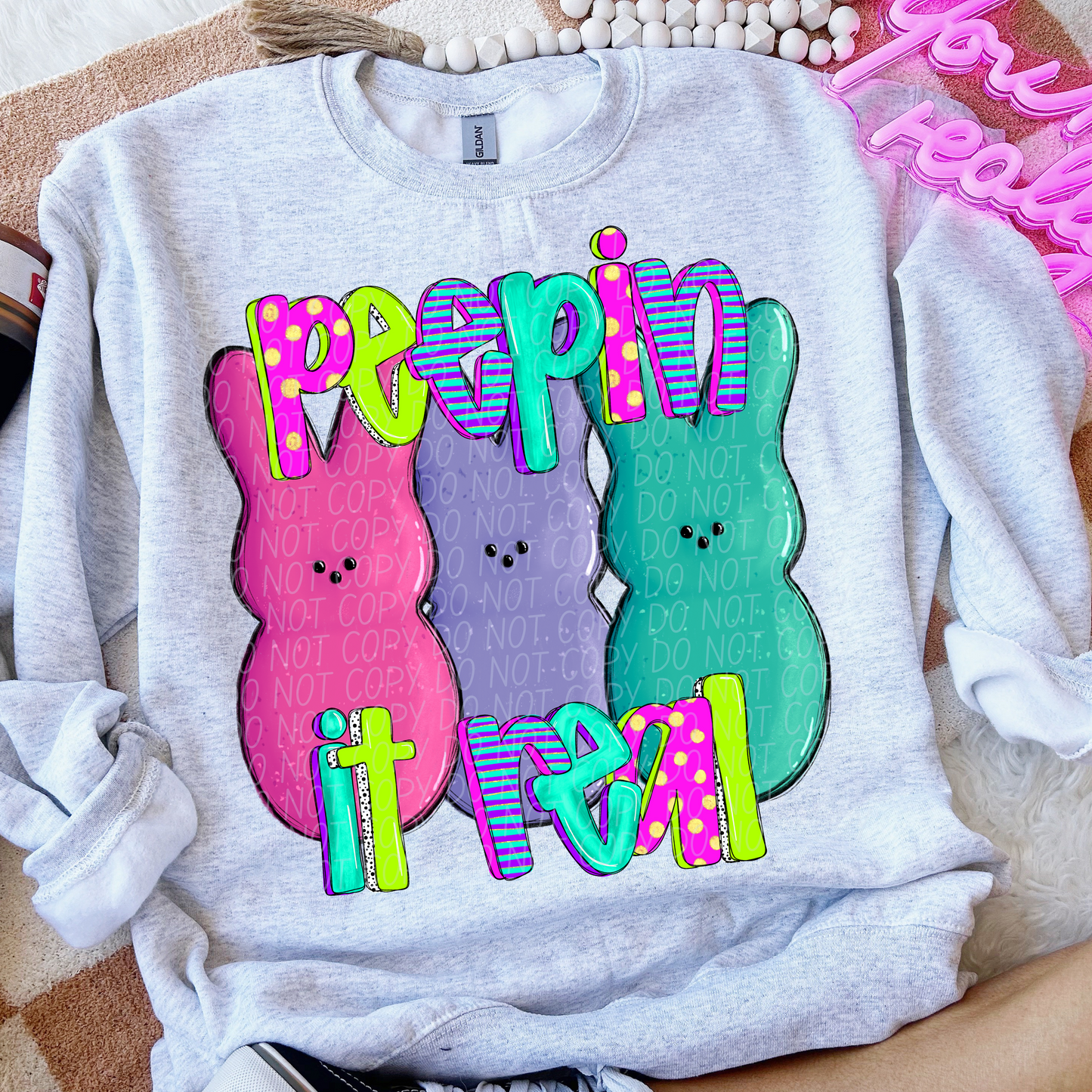 PEEPIN' IT REAL - DTF TRANSFER