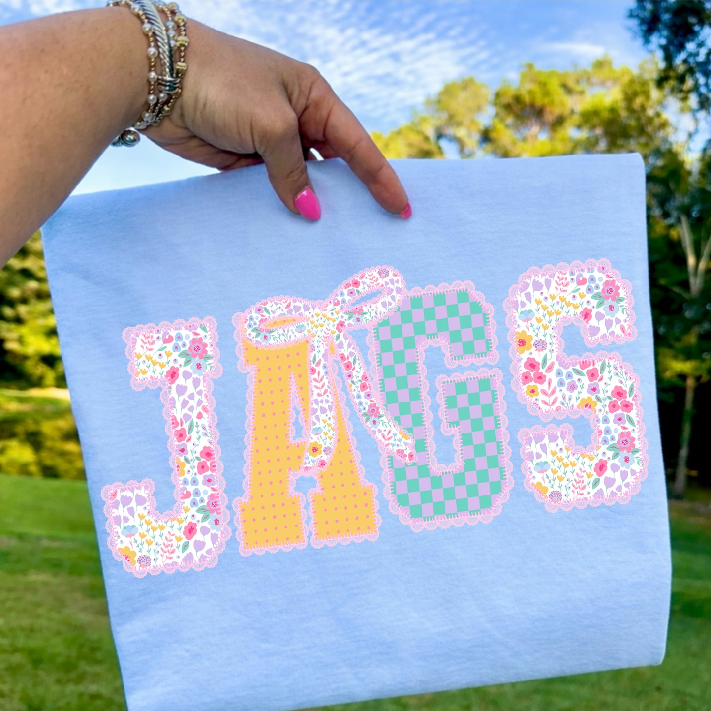 FLORAL DAINTY MASCOTS - CUSTOM TRANSFER