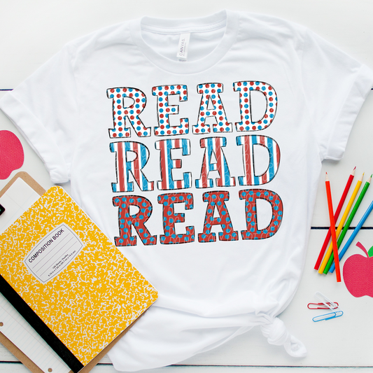 READ STACKED - DTF TRANSFER