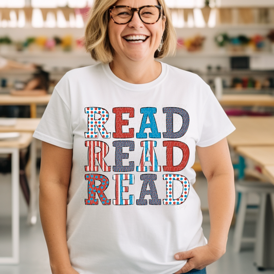 READ STACKED MIXED - DTF TRANSFER