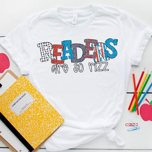 READERS ARE SO RIZZ - DTF TRANSFER