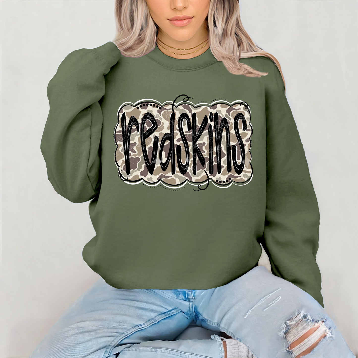 CAMO MASCOT - DTF TRANSFER