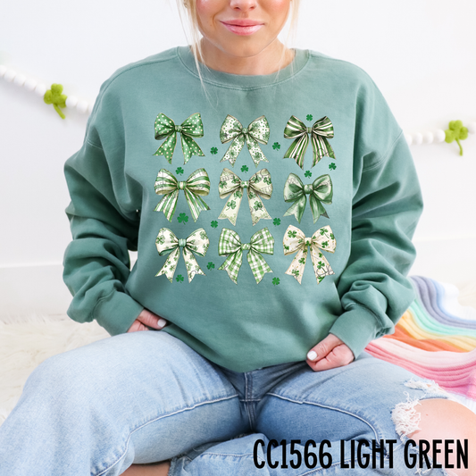 SHAMROCK BOW GRID - DTF TRANSFER