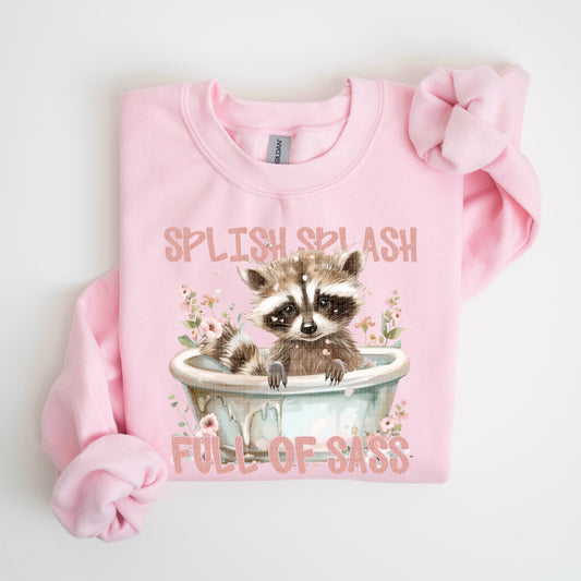 SPLISH SPLASH FULL OF SASS - DTF TRANSFER