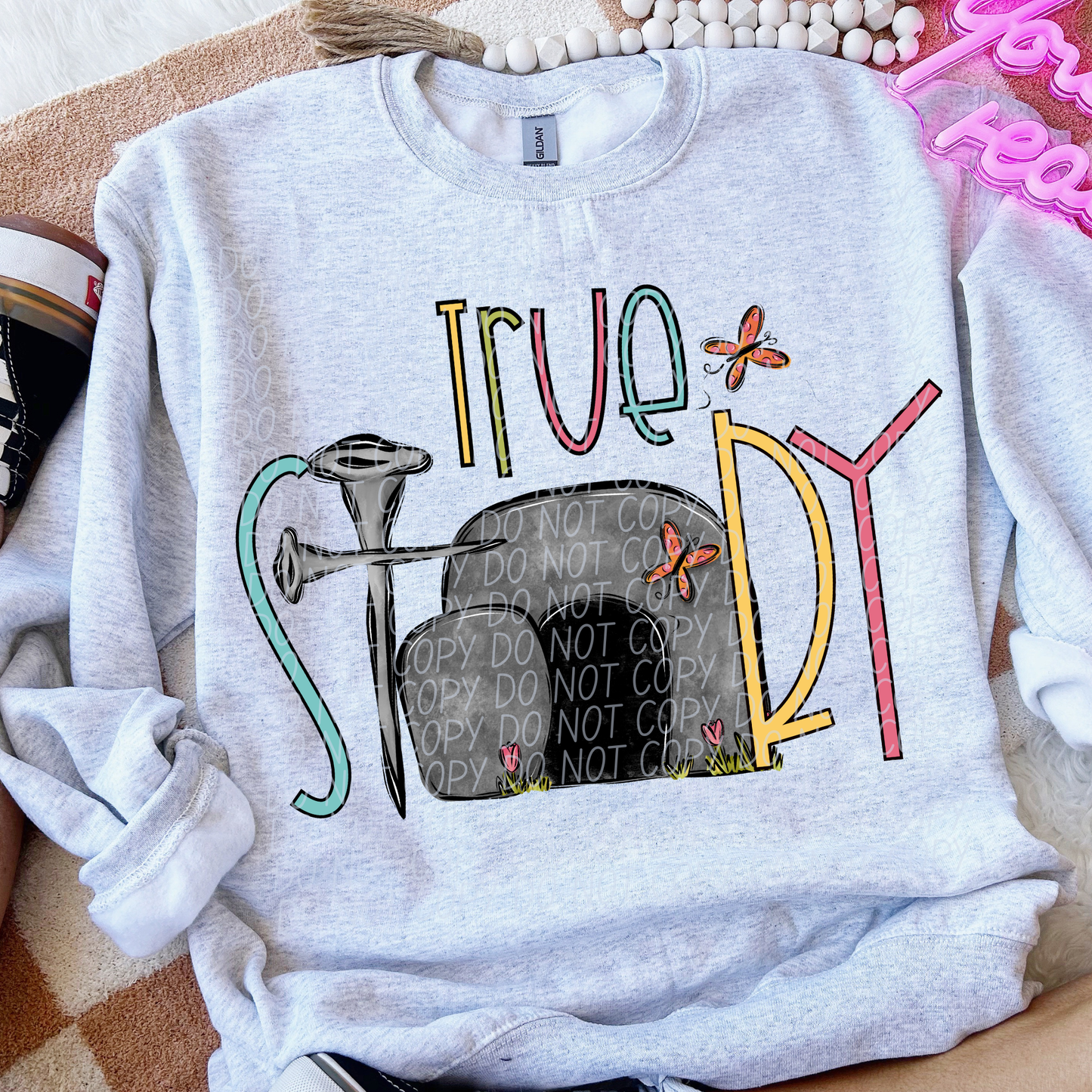 TRUE STORY NAIL & TOMB - DTF TRANSFER