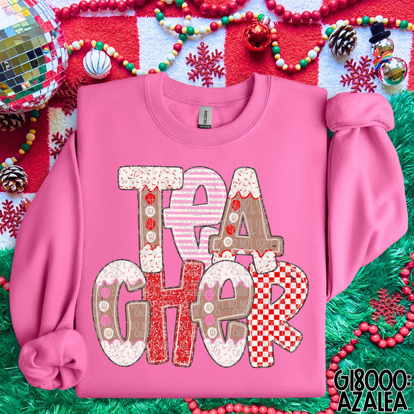 TEACHER GINGERBREAD - DTF TRANSFER