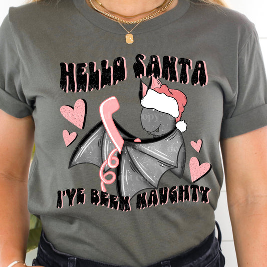HELLO SANTA - DTF TRANSFER