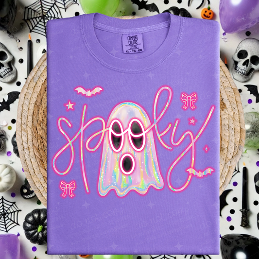 SPOOKY IRIDESCENT - DTF TRANSFER