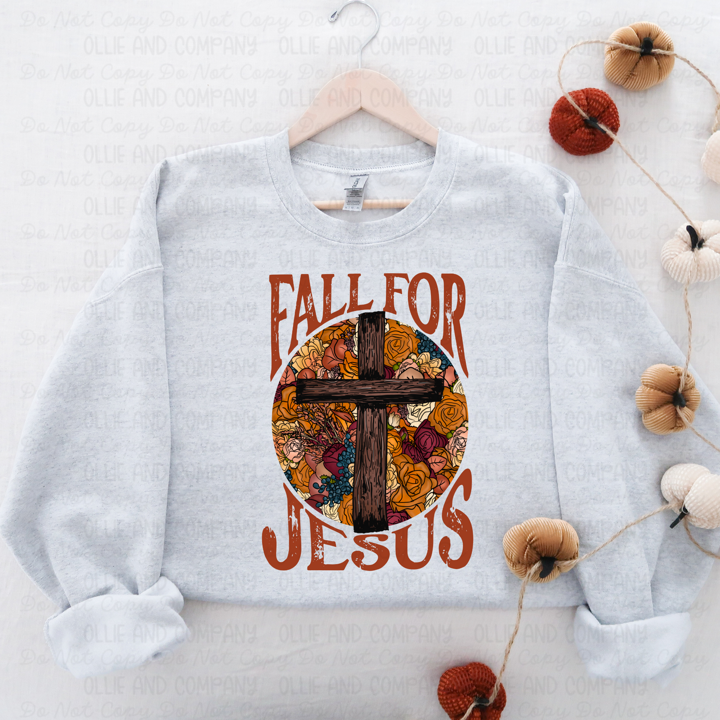 FALL FOR JESUS - DTF TRANSFER