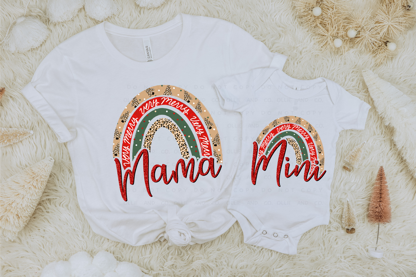 VERY MERRY MAMA - DTF TRANSFER