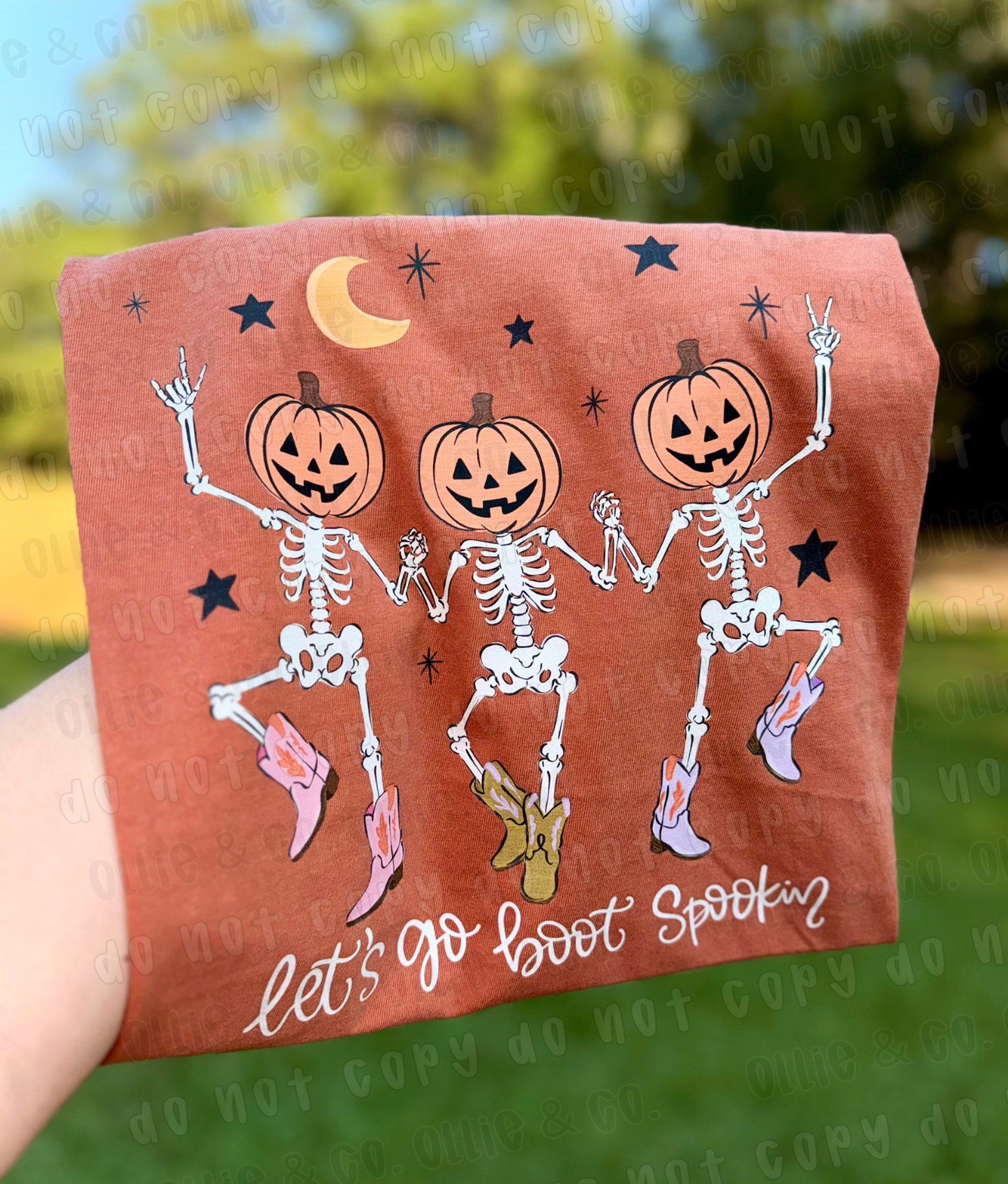 BOOT SCOOTIN SPOOKY - DTF TRANSFER