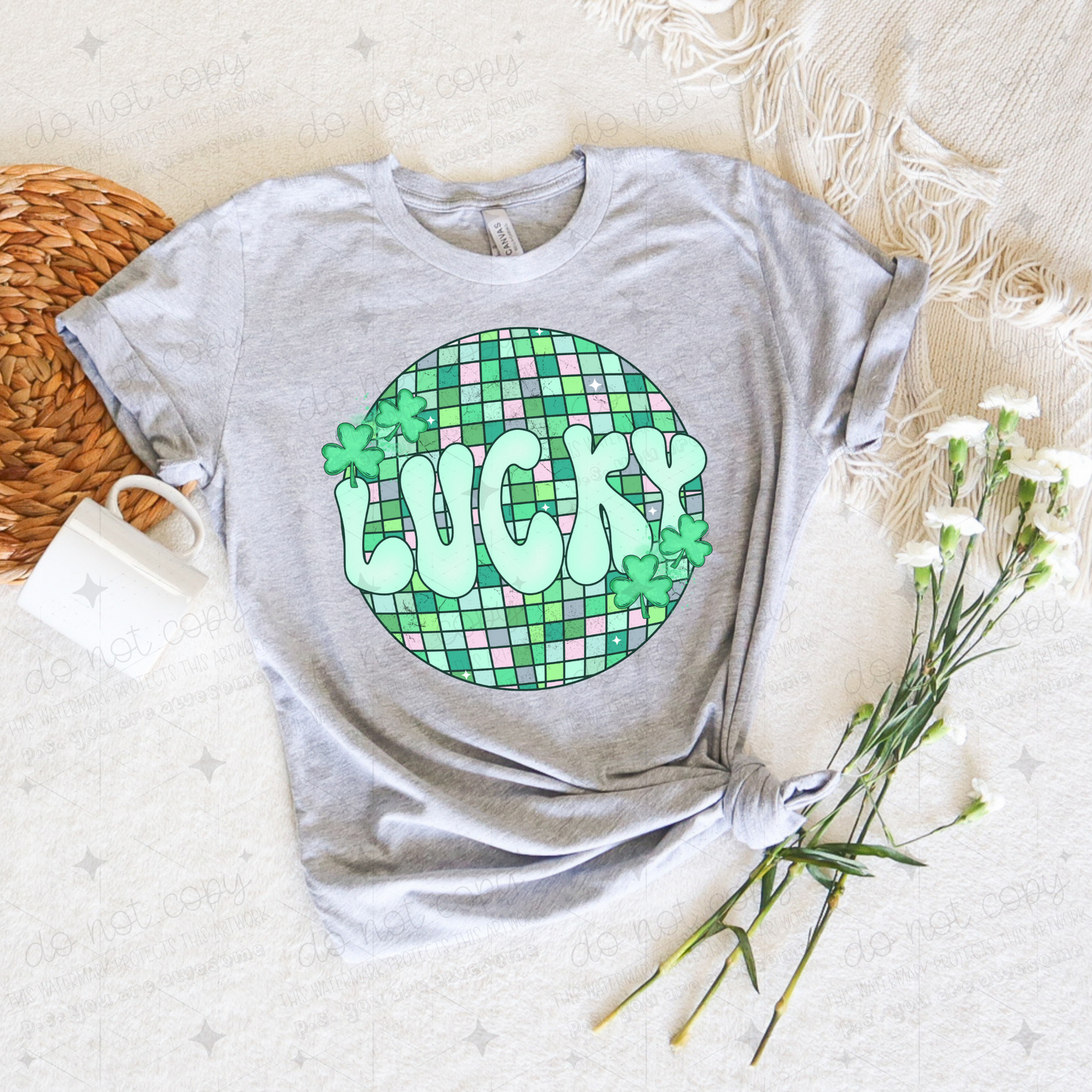 LUCKY DISCO - DTF TRANSFER