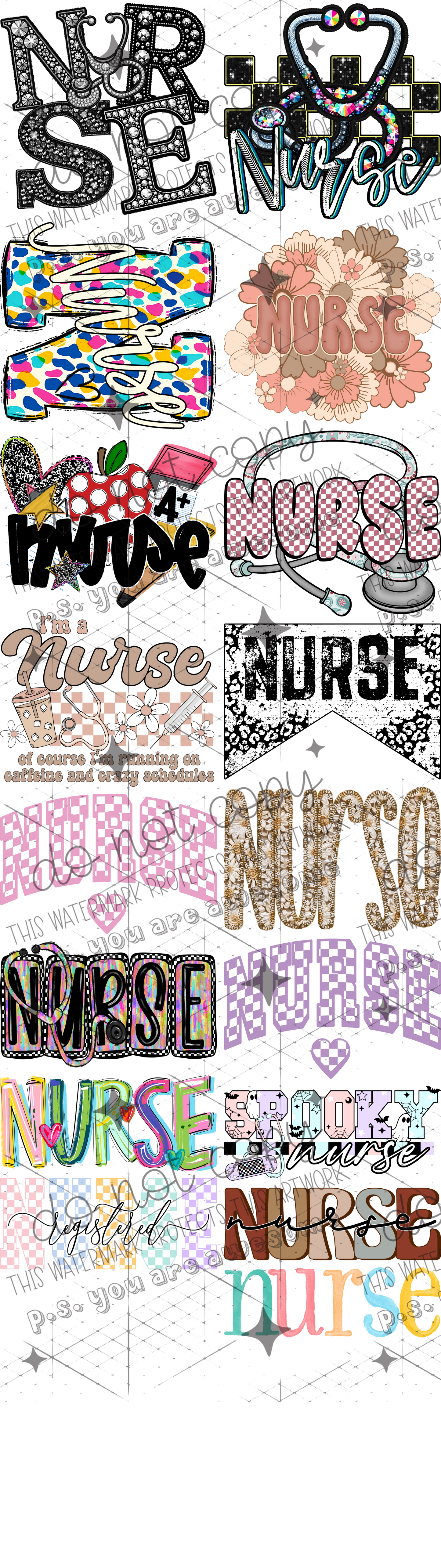 NURSE - 22X80 - PREMADE GANG