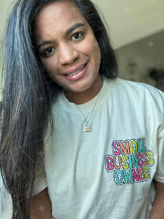 SMALL BUSINESS OWNER - DTF TRANSFER