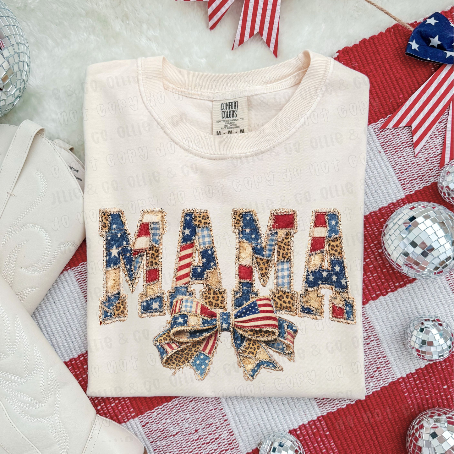 MAMA FLAG COQUETTE - DTF TRANSFER