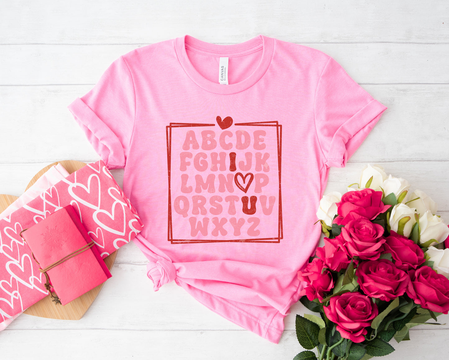 ABC I LOVE YOU - DTF TRANSFER