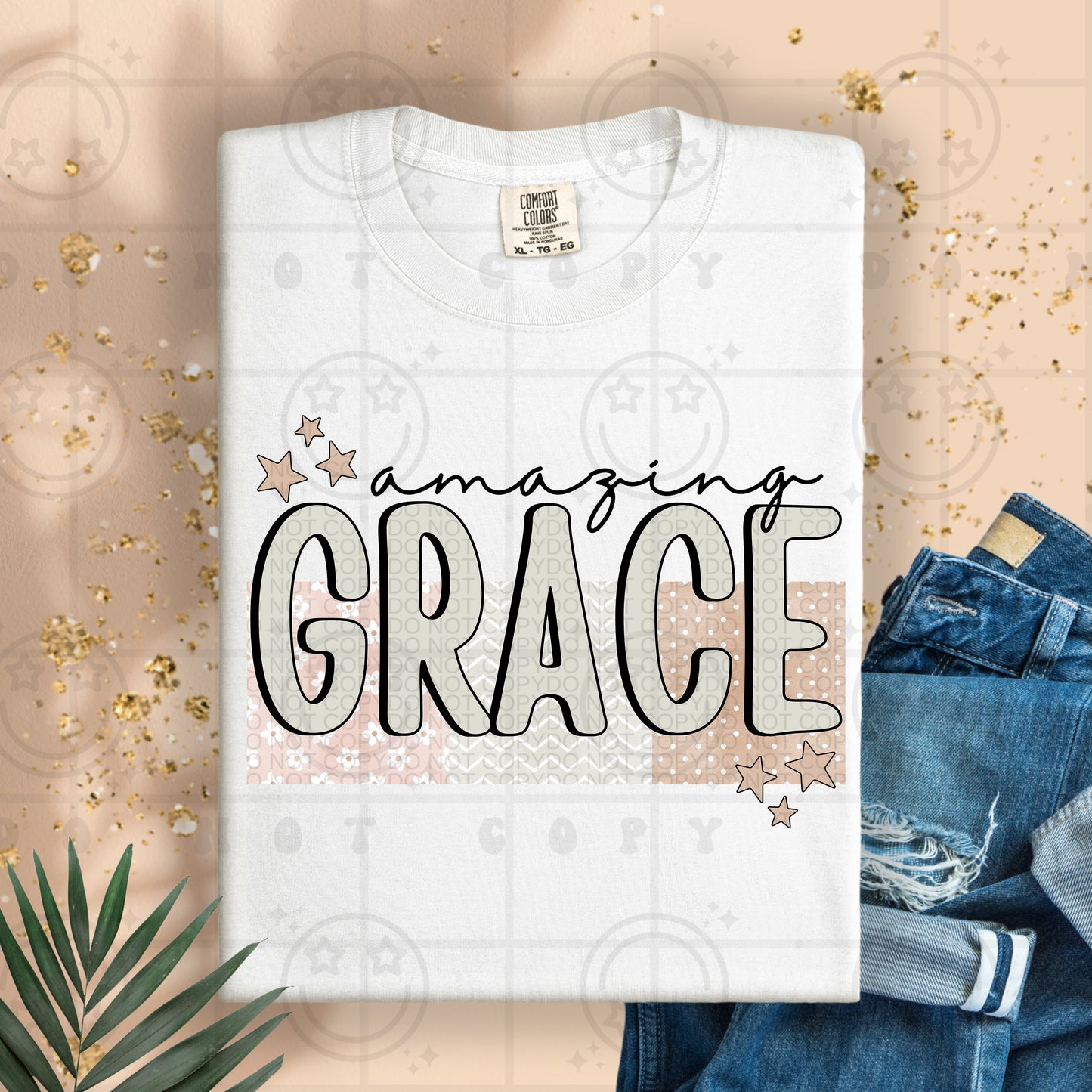 AMAZING GRACE - DTF TRANSFER