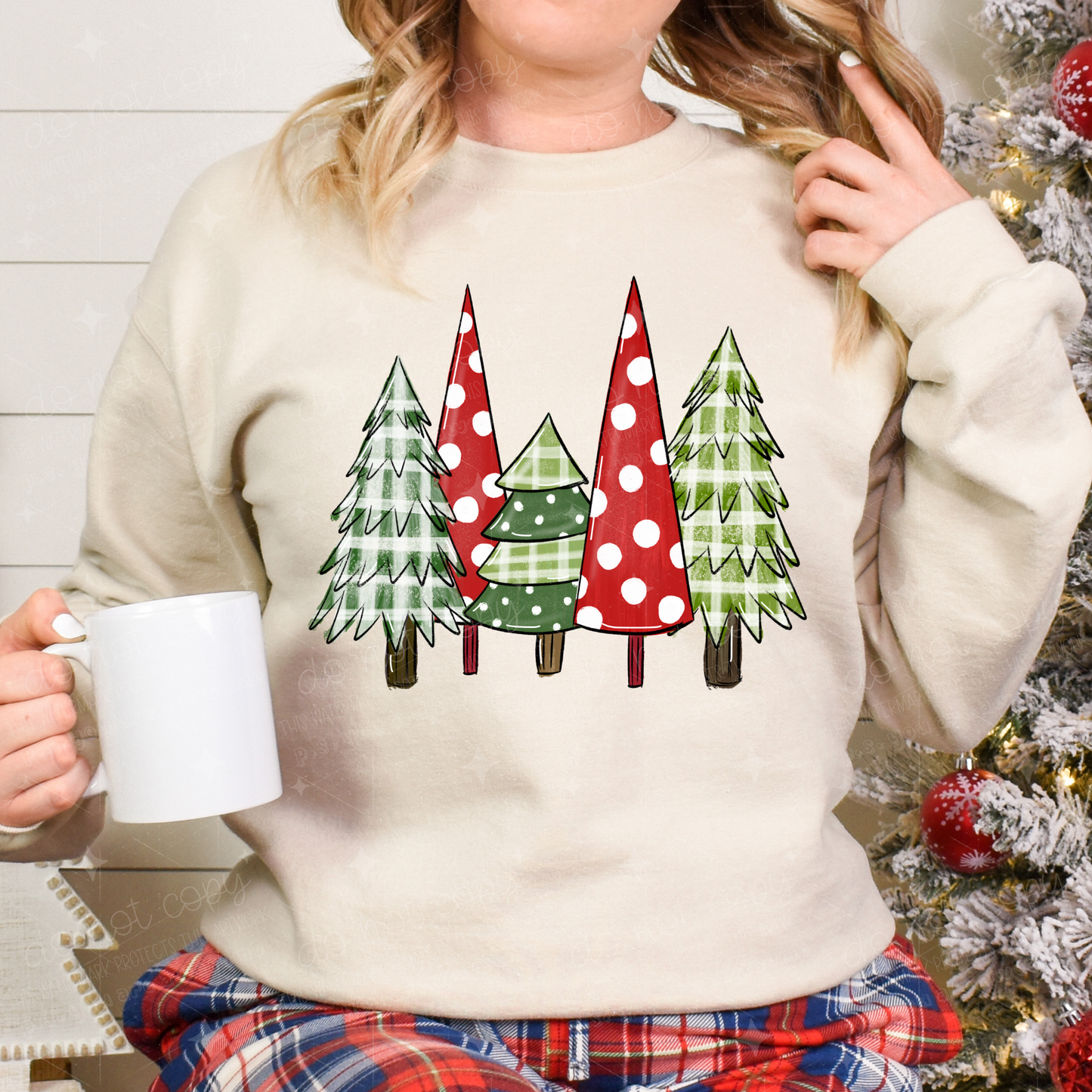 CHRISTMAS TREES - DTF TRANSFER