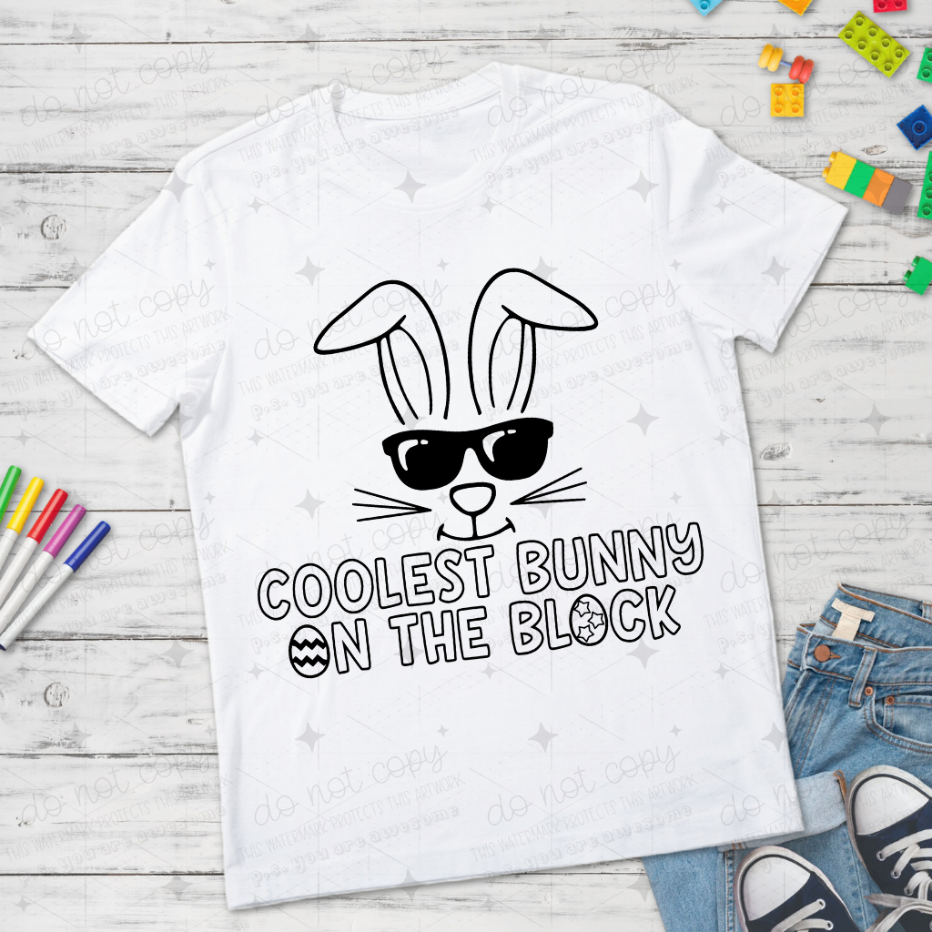 EASTER COLORING - DTF TRANSFER