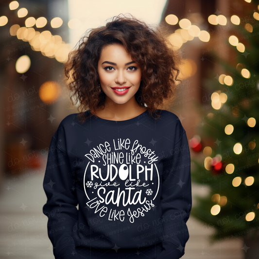 DANCE LIKE FROSTY - DTF TRANSFER