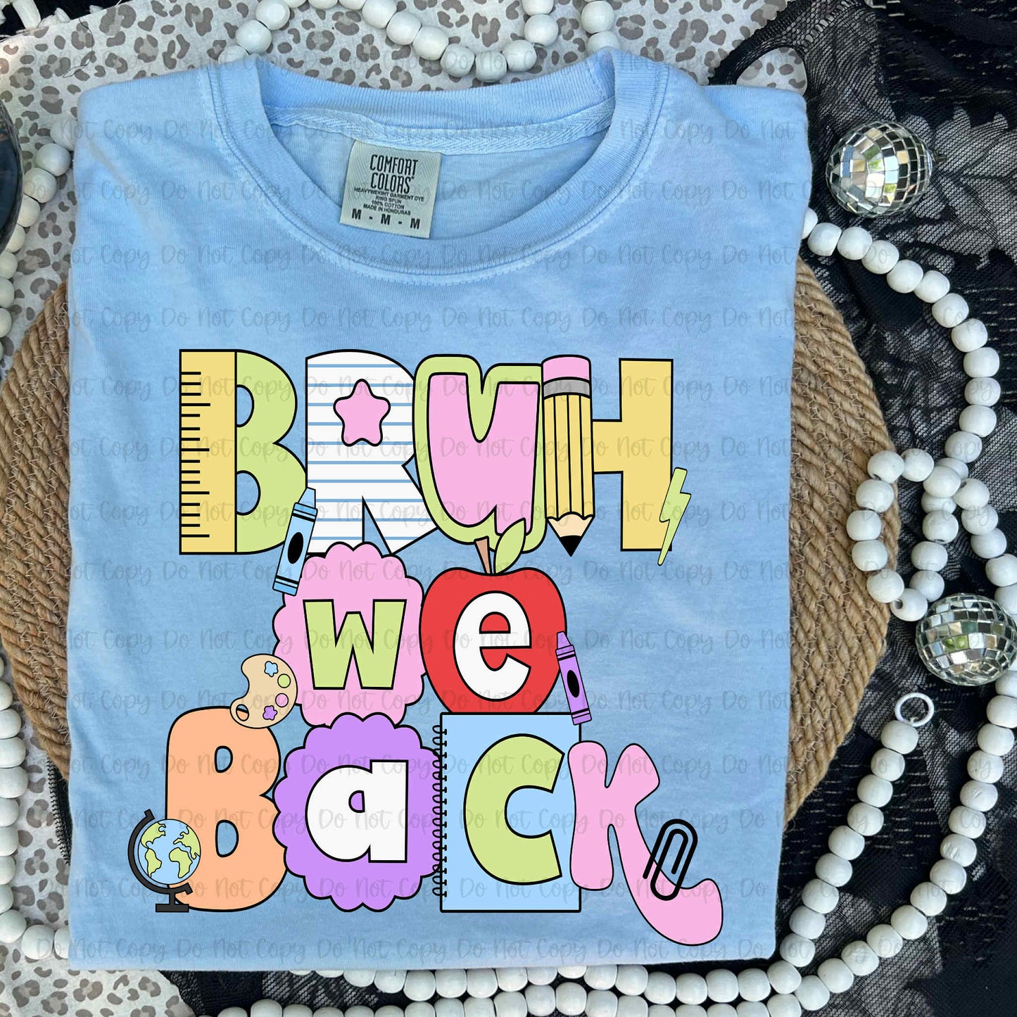 COLORFUL BACK TO SCHOOL - MOCKUP ONLY