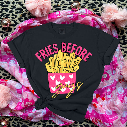 FRIES BEFORE GUYS - DTF TRANSFER