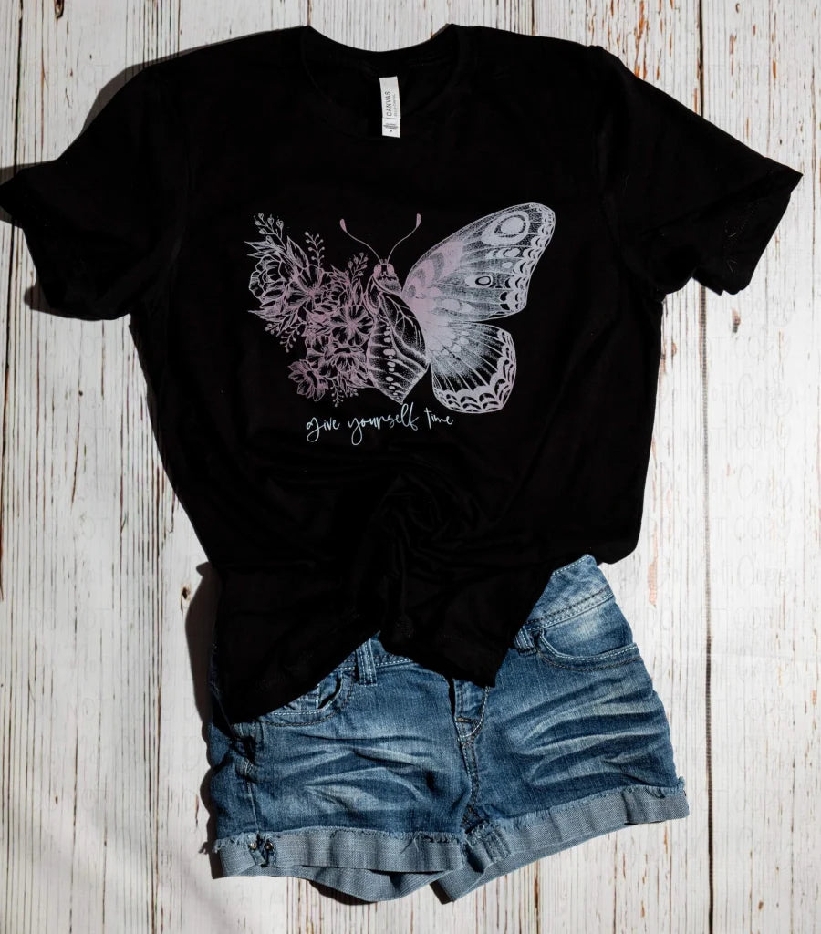 GIVE YOURSELF TIME - *OLLIE & CO. EXCLUSIVE* - COMPLETED TEE