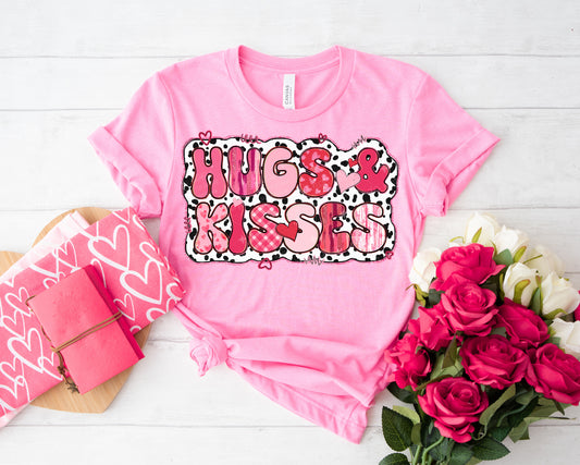 HUGS & KISSES - DTF TRANSFER
