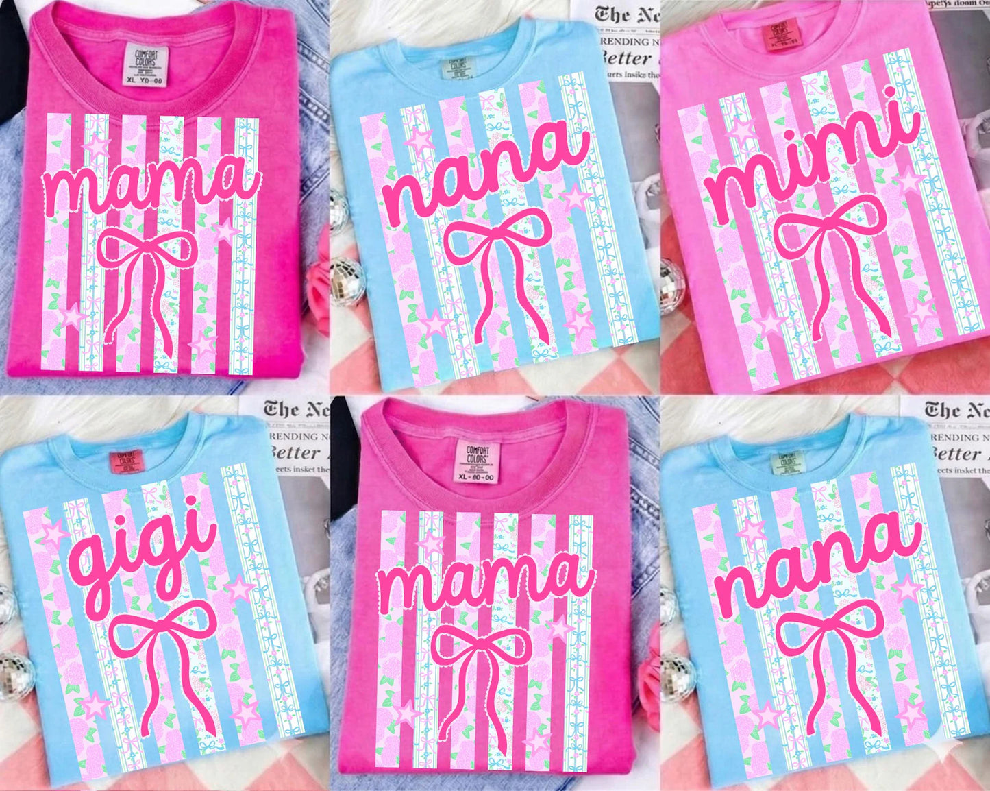 COQUETTE NAMES - CUSTOM TRANSFER