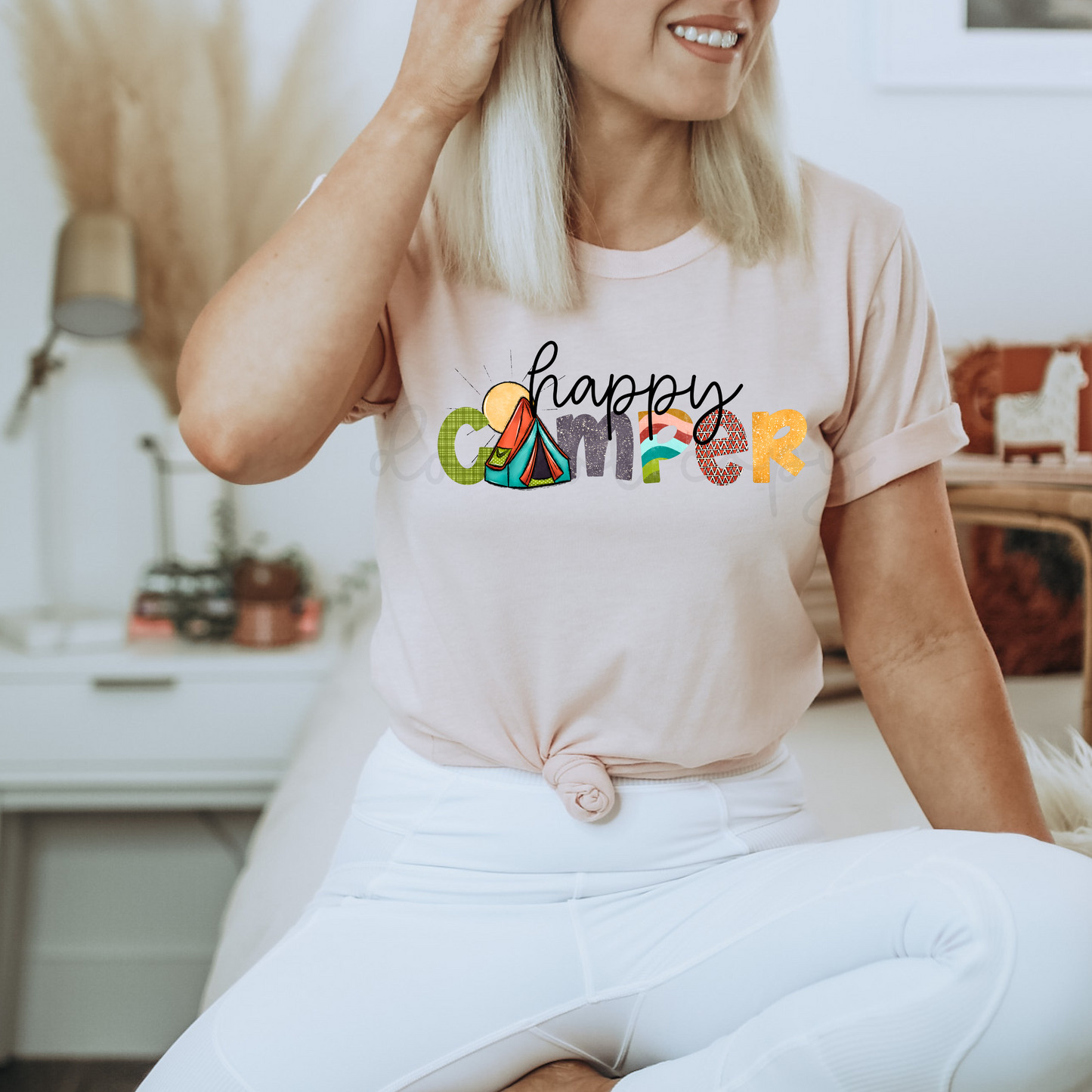 HAPPY CAMPER - DTF TRANSFER